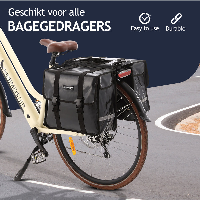 Load image into Gallery viewer, Hikemeister ® Berlin - 42L Dubbele fietstas
