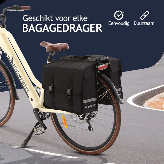 Hikemeister ® London - 31L dubbele Fietstas