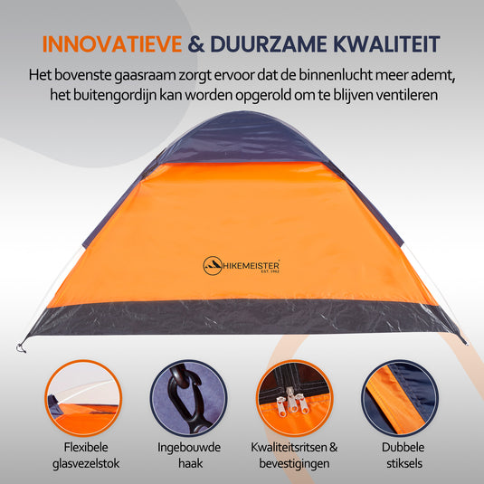 Hikemeister Dance Pop Up Tent - 2 persoons - 200 x 120 x 100 CM