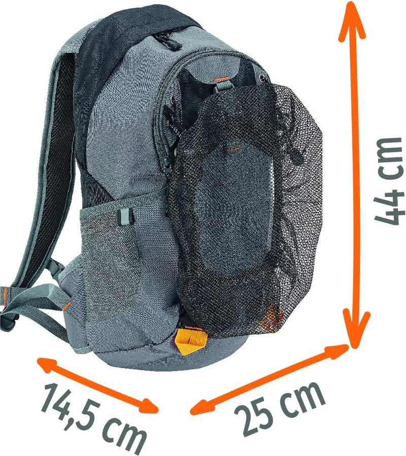 Load image into Gallery viewer, Hikemeister Rugtas - 15 liter Rugzak voor Motor, Fiets, Wandelen en Handbagage Backpack 15 Liter Reistas - Alle Vliegtuigmaatschappijen! - 44x25x16 cm - Lichtgewicht
