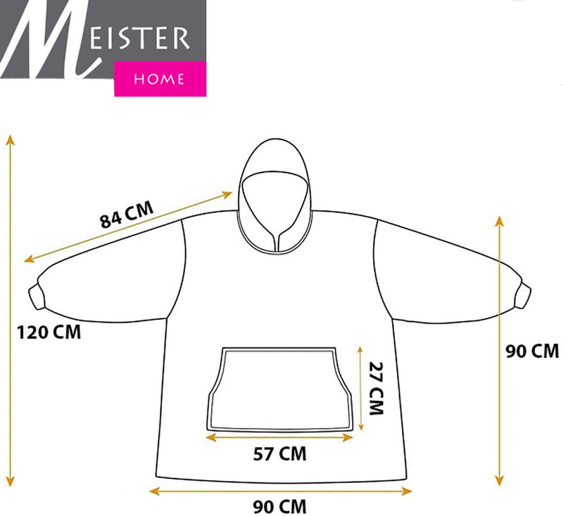 Load image into Gallery viewer, Meisterhome® chill TV Deken - Hoodie Deken - Hoodie Blanket - Deken Met Mouwen - Oversized Hoodie - Fleece Deken - Sherpa - Indoor/Outdoor Coat - 1450 Gram roze pink
