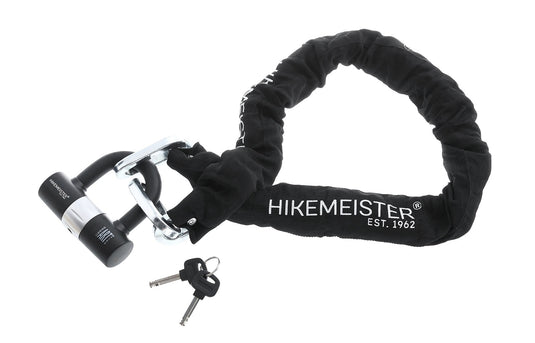 Hikemeister ® ART 4 Kettingslot 120 cm / Fietsslot